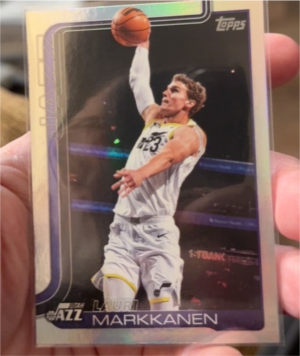 2025-26 Topps #129 Lauri Markkanen — front