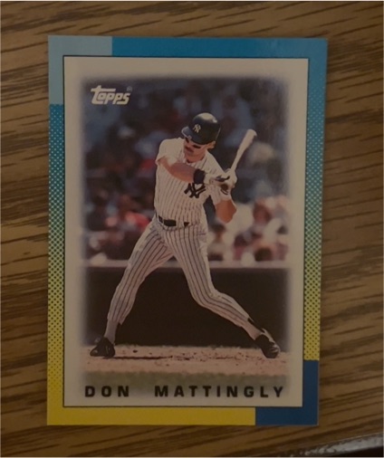 1990 Topps Mini League Leaders #24 Don Mattingly — front