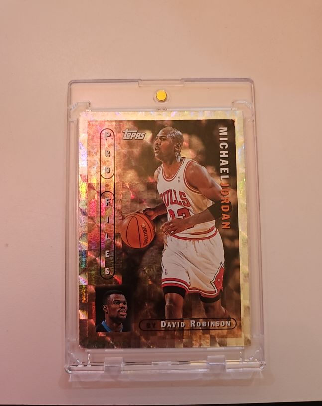 1996-97 Topps Profiles #PF-3 Michael Jordan — front