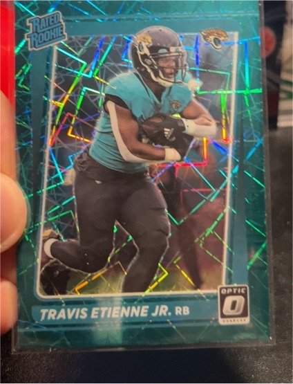2021 Panini Donruss Optic #214 Travis Etienne Jr — front