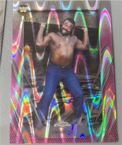 2026 Topps Chrome WWE #102 Junkyard Dog — front