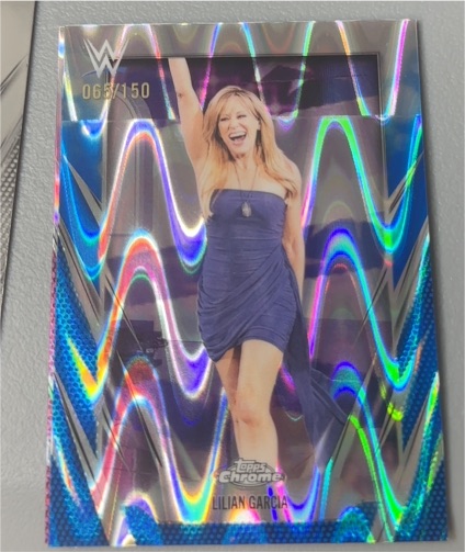 2026 Topps Chrome WWE #182 Lilian Garcia — front