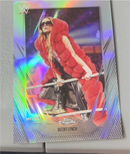 2026 Topps Chrome WWE #11 Becky Lynch — front