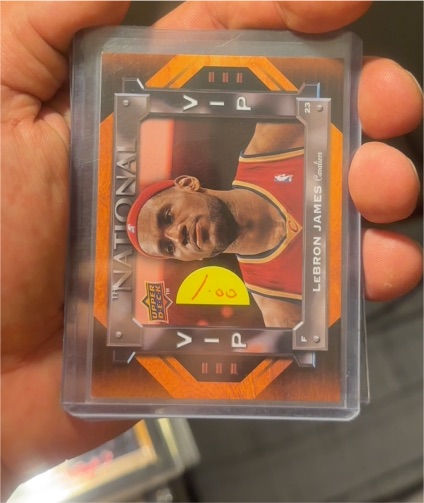 2009 Upper Deck The National VIP #VIP-3 LeBron James — front
