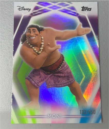 2025 Topps Chrome Disney #14 Moni — front
