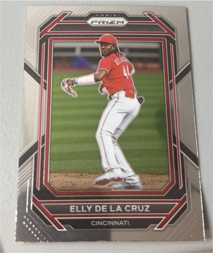 2023 Panini Prizm #92 Elly De La Cruz — front
