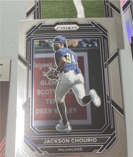 2023 Panini Prizm #105 Jackson Chourio — front