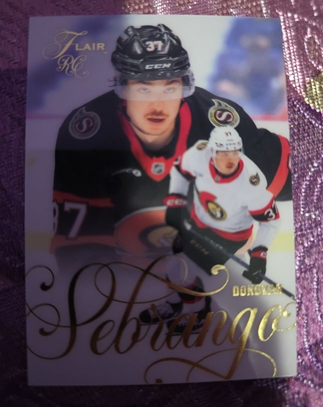 2025-26 Upper Deck Flair #159 Donovan Sebrango Rookie — front