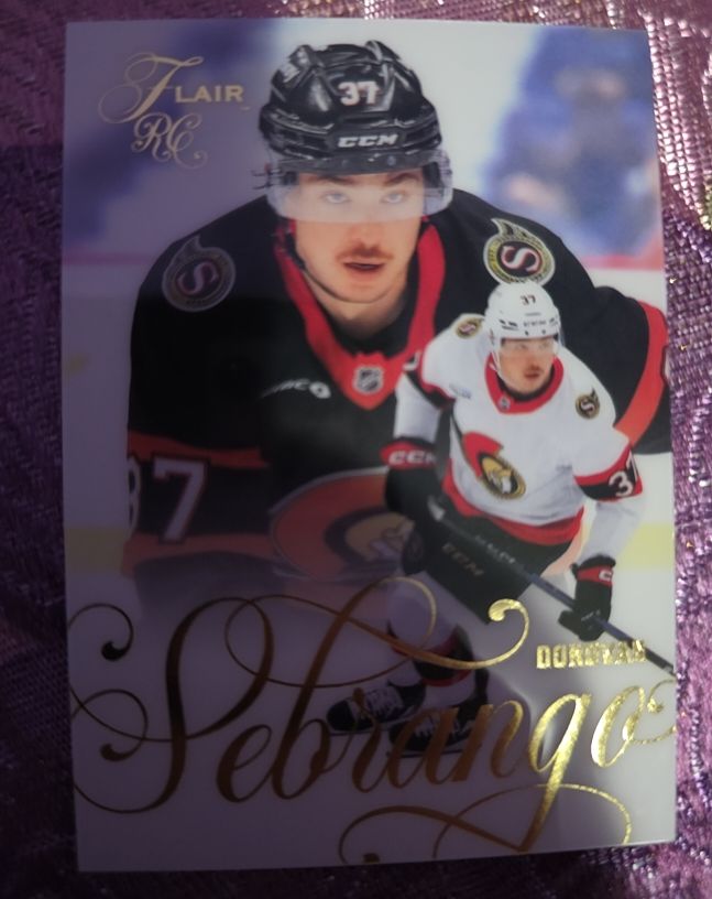 2025-26 Upper Deck Flair #159 Donovan Sebrango Rookie — front