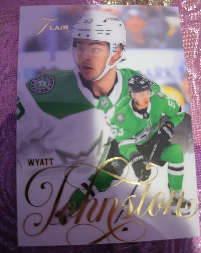 2025-26 Upper Deck Flair #38 Wyatt Johnston — front