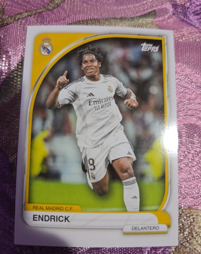 2024-25 Topps UEFA Club Competitions #100 Endrick — front