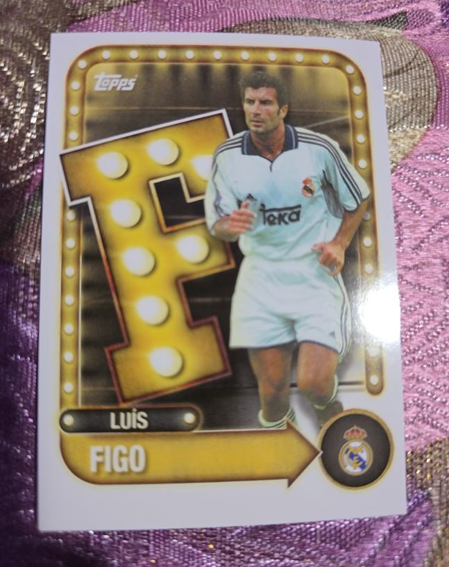 2025-26 Topps #24 Luis Figo — front