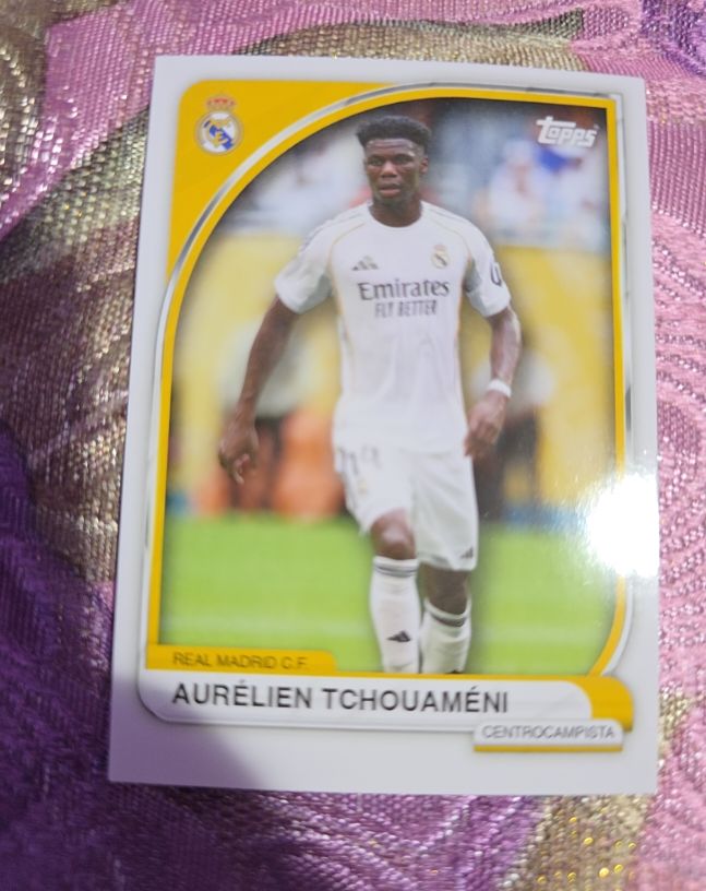 2023-24 Topps UEFA Club Competitions #10 Aurélien Tchouaméni — front
