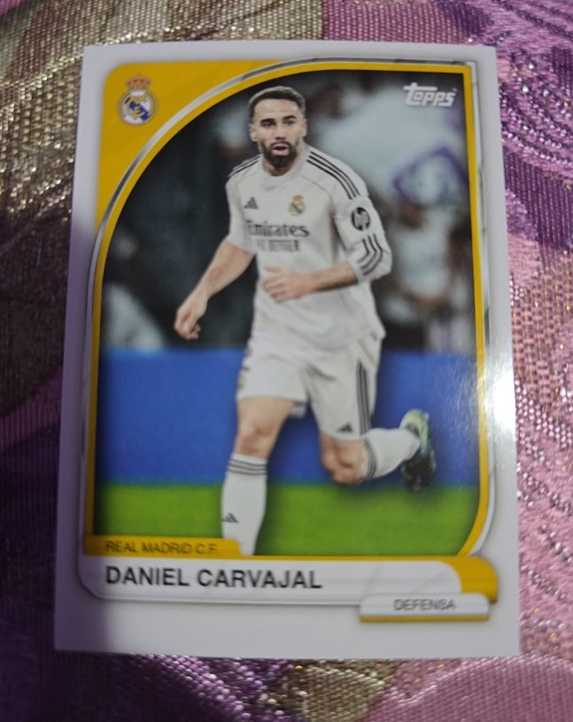 2024-25 Topps Real Madrid Fan Set #3 Daniel Carvajal — front