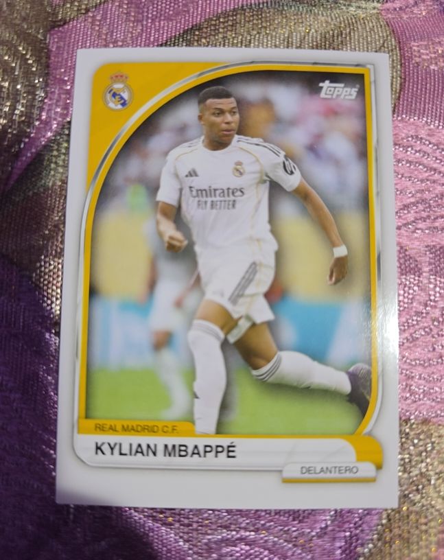2024-25 Topps UEFA Club Competitions #1 Kylian Mbappé — front