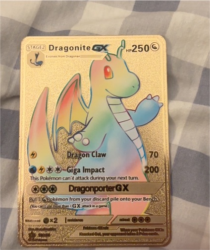 2018 Pokémon Dragonite GX SM156 Black Star Promo — front