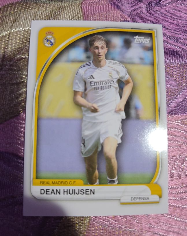2025-26 Topps UEFA Club Competitions #39 Dean Huijsen — front