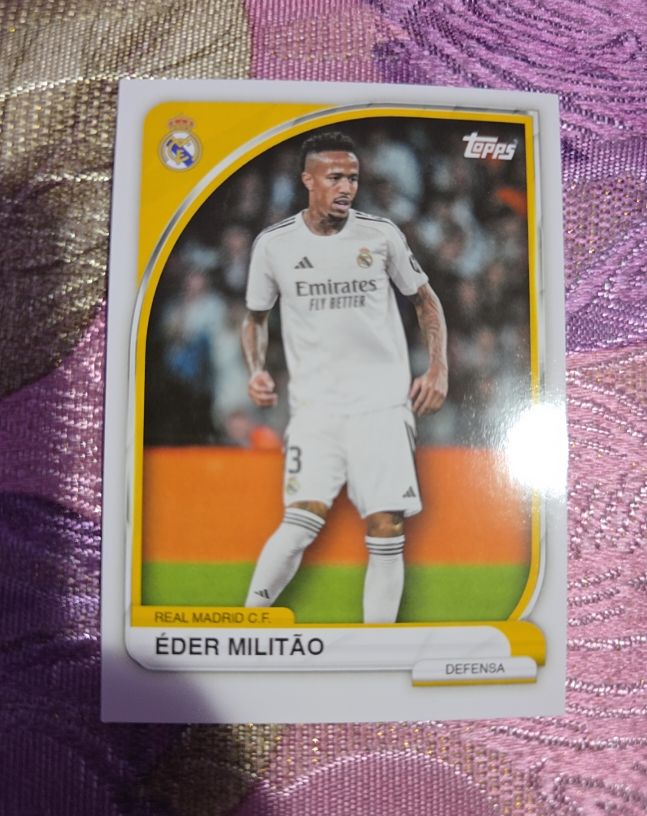 2024-25 Topps Fan Set #4 Éder Militão — front