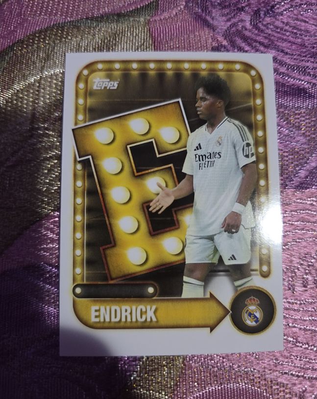 2024-25 Topps Endrick Real Madrid — front