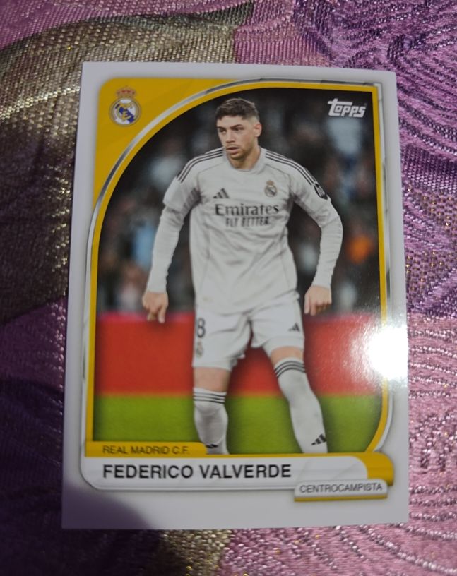 2025-26 Topps UEFA Club Competitions #65 Federico Valverde — front