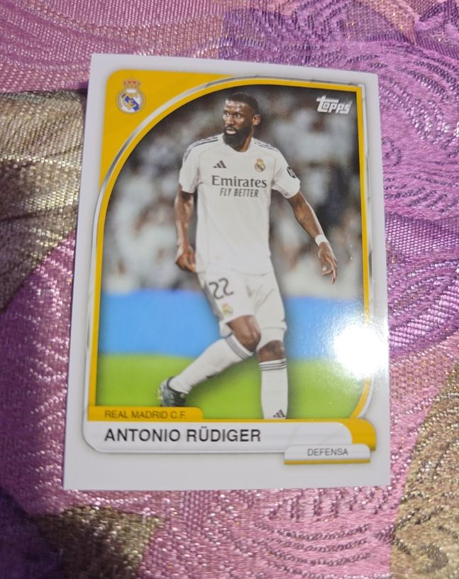 2022-23 Topps UEFA Club Competitions #58 Antonio Rüdiger — front