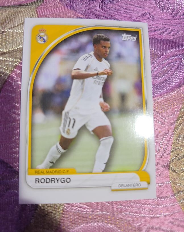 2024-25 Topps UEFA Club Competitions #48 Rodrygo — front