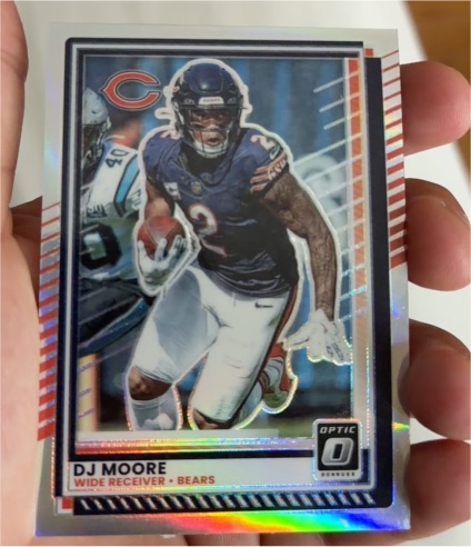 2025 Donruss Optic #114 DJ Moore — front