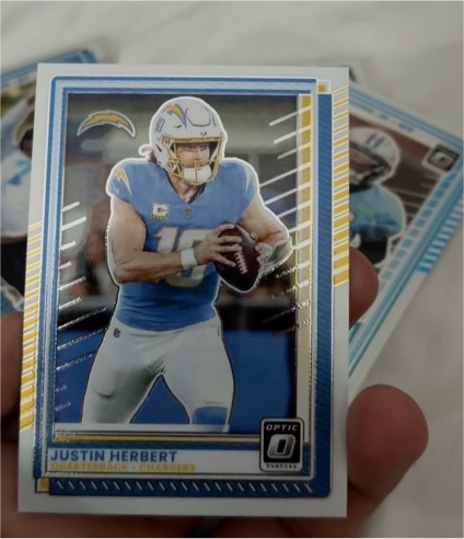 2025 Panini Donruss Optic #109 Justin Herbert — front