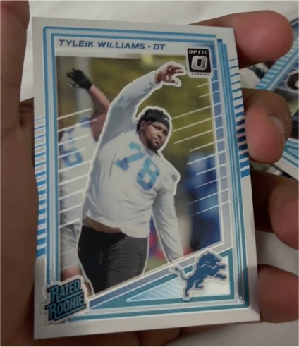 2025 Panini Donruss Optic #246 Tyleik Williams — front