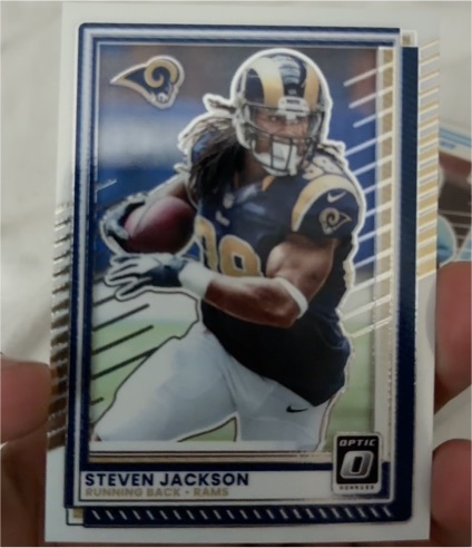 2025 Panini Donruss Optic #142 Steven Jackson — front