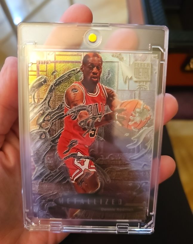 1996-97 Fleer Metal Metallized #231 Dennis Rodman — front