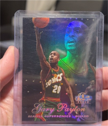1997-98 Flair Showcase #26 Gary Payton — front