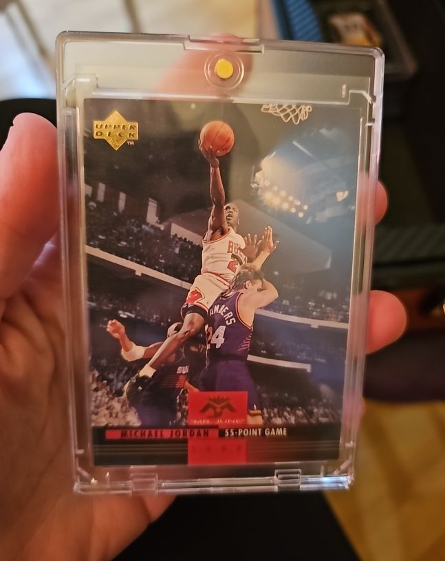 1993-94 Upper Deck #172 Michael Jordan 55-Point Game — front