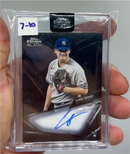 2021 Topps Chrome Black #CBA-CSC Clarke Schmidt — front