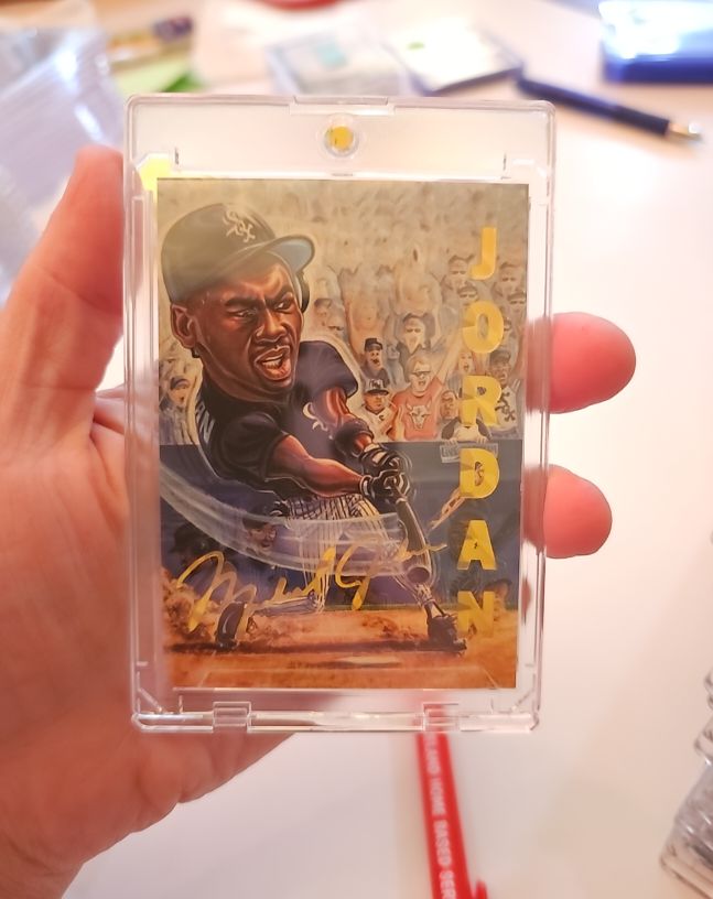 1994 Ted Williams Card Company #DG1 Michael Jordan — front