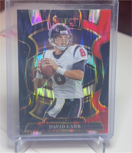 2025 Panini Select #50 David Carr — front