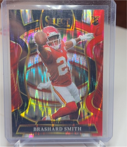 2025 Panini Select #9 Brashard Smith — front