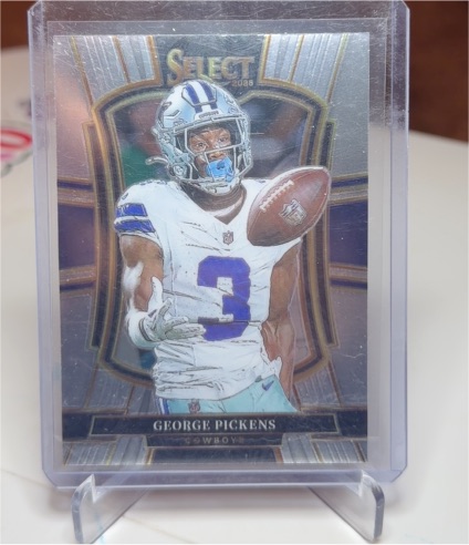 2025 Panini Select Premier Level #197 George Pickens — front