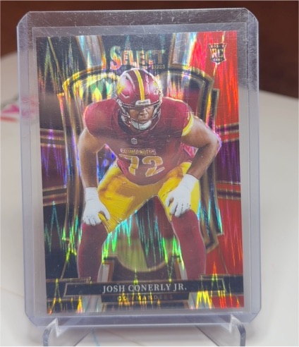 2025 Panini Select #187 Josh Conerly Jr. — front