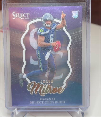 2025 Panini Select Certified #13 Jalen Milroe — front