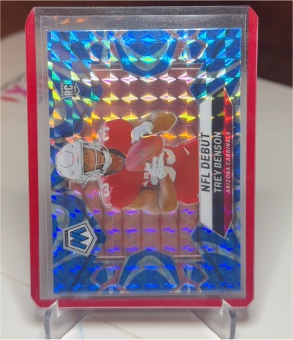 2024 Panini Mosaic NFL Debut #277 Trey Benson — front