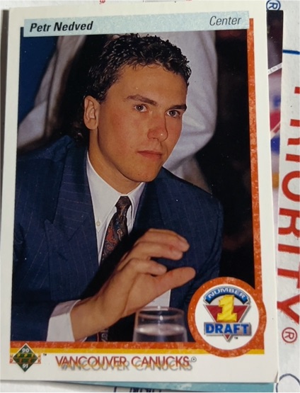 1990-91 Upper Deck #353 Petr Nedved — front