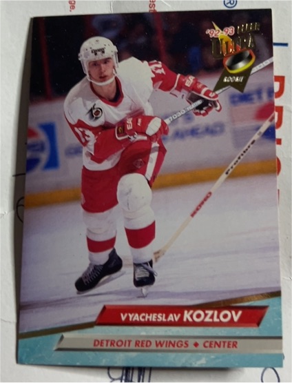 1992-93 Fleer Ultra #50 Vyacheslav Kozlov — front