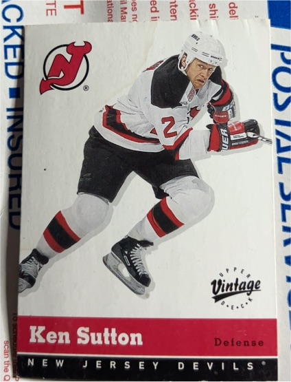 2000-01 Upper Deck Vintage #219 Ken Sutton — front