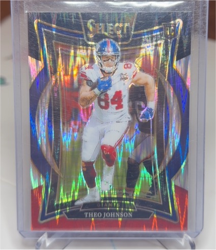 2024 Panini Select #96 Theo Johnson — front