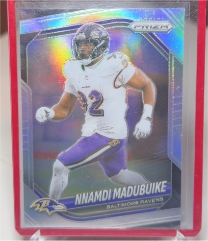 2025 Panini Prizm #22 Nnamdi Madubuike — front