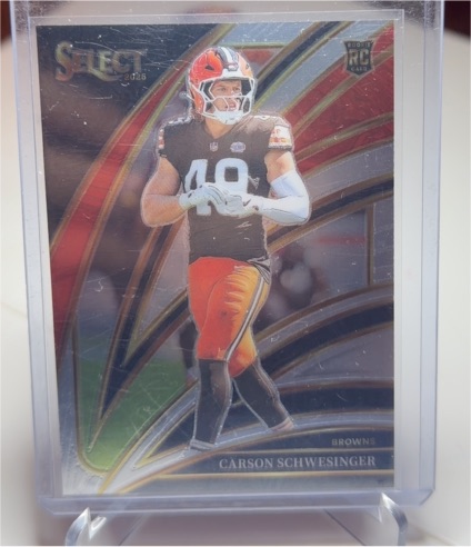 2025 Panini Select #254 Carson Schwesinger — front
