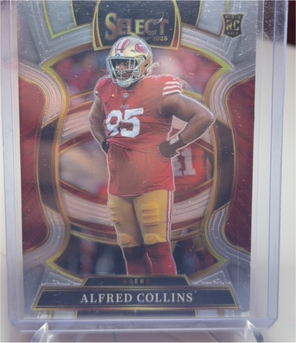 2025 Panini Select #17 Alfred Collins Concourse Rookie — front