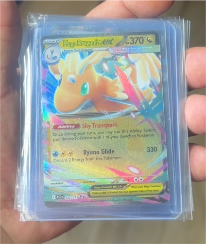 2026 Pokémon TCG Ascended Heroes #152 Mega Dragonite EX — front