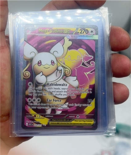 2023 Pokémon Ascended Heroes #253 Mega Audino EX — front